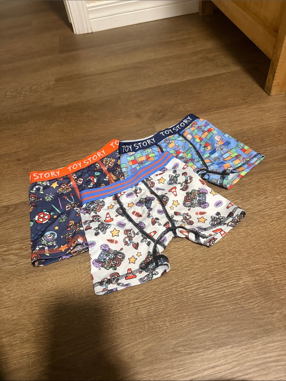 Disney Toy Story Boys' Multicolor Character Boxer Briefs - 3 Pack